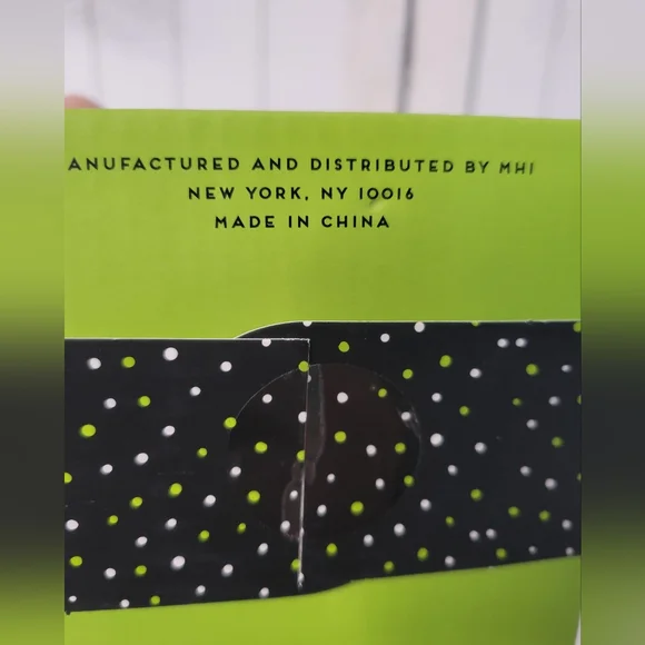 NWT Halloween Mug Set Momster Kidster Green Black Ceramic - Picture 5 of 5